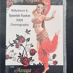 Bellydance & Spanish Fusion Fan Choreography DVD -